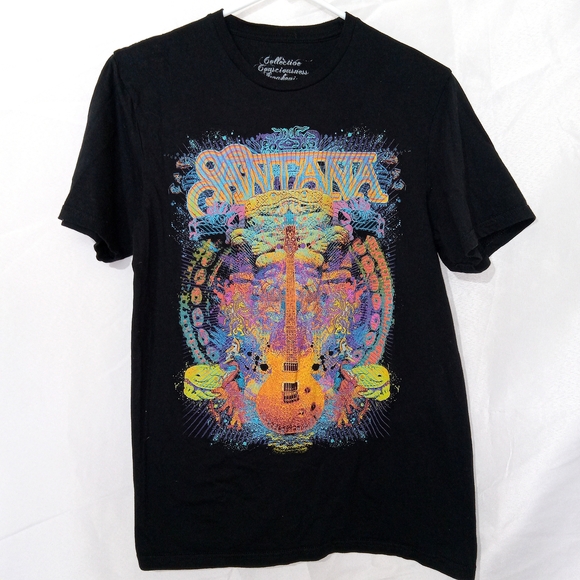 Collective Consciousness Awakening Other - Santana "Spiritual Soul" T-Shirt Collective Consciousness Awakening Sz M Trippy